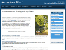 Tablet Screenshot of directboatingholidays.com